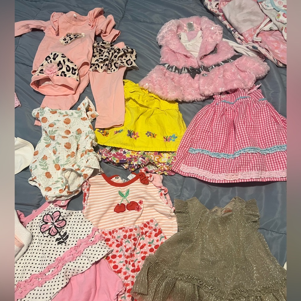 Assorted Baby Girl Clothing Set
